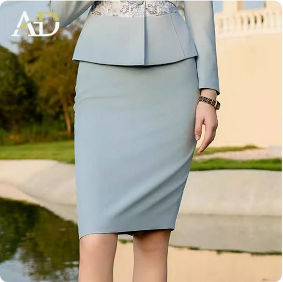 

Весенне-осенний китайский элегантный формальный костюм для светской львицы, комплект юбки M