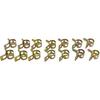 97359750 Diesel Fuel Injector Return Line Clamps Kit with Hose & 14 Line Clamps Fits for 2004.5-2010 Duramax LLY LBZ LMM 6.6L, Replaces 97328733