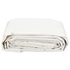 VidaXL Tarpaulin, Roof Cover with Metal Eyelets, UV-Resistant Protective Tarp Outdoor Garden, White 156073