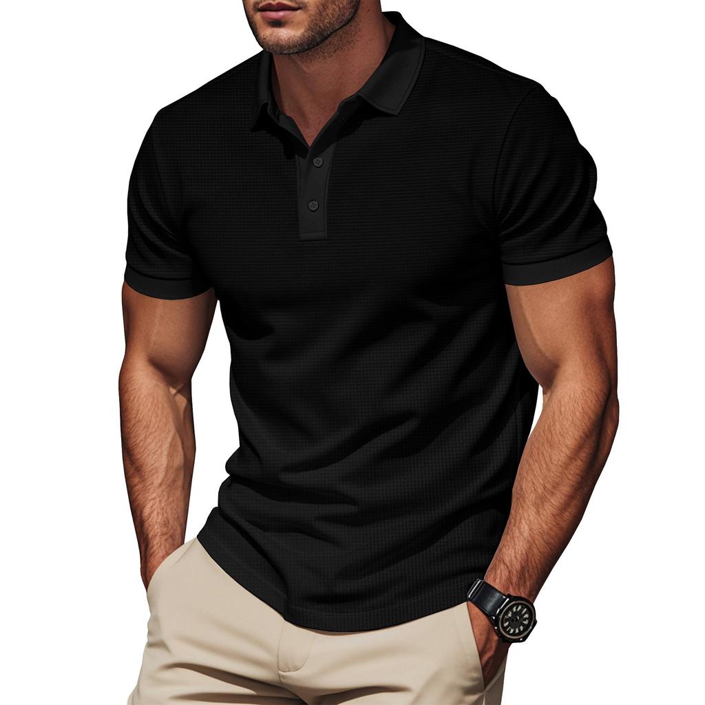 Men'S T-Shirt Street Casual Fashion Short Sleeved Top