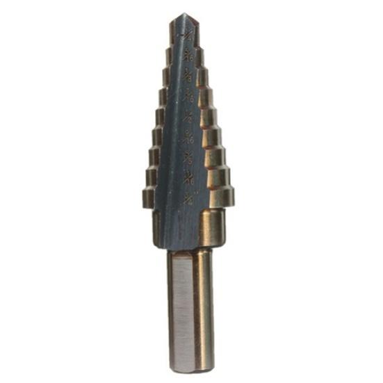 5Pcs HSS Cobalt Multiple Hole 50 Sizes Step Drill Bit Set Household Power Tool