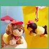 Dachshund Plush Adorable Hamburger Keychain Accessory For Cute Lovers Gift