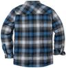 CQR Thick Sherpa Jacket Night Sky Size Durable and Check Solid Perfect for Outdoor and American Casual Men's (HOK710) - S, Warm, & Suede,