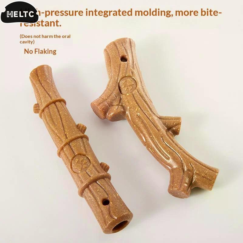 Dog ChewMolarToyPet Teeth Grinding Toy Dog Interactive Bone Training Toy Bamboo Cleaning Teeth Fixing Wear Resistant Pet Product