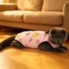 Adjustable Pet Recovery Suit High Elastic Cat Neutering Wear Cat Weaning Jumpsuit  Professional Use