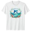 Dolphin Ocean Wildlife T-Shirt Marine Life Gift For Him And Her