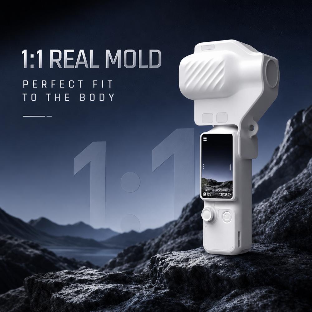Για Μαγνητικό Gimbal Προστατευτικό Κάλυμμα Για DJI Pocket 4P Πλήρες Πακέτο Pan Tilt Αντι-Πτώση Προστατευτικό Κέλυφος Αντι-Γρατσουνιές Λαστιχένιο Μαξιλαράκι