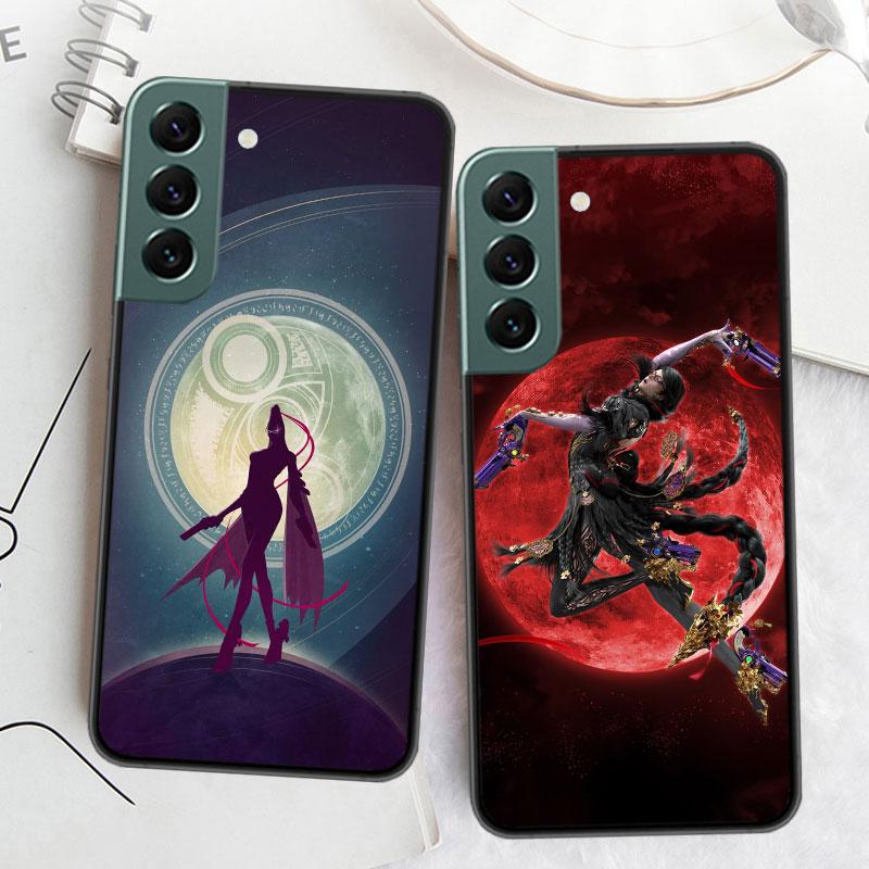 Bayonetta Phone Case For Samsung Galaxy S22 S25 Ultra S21 S10 Plus S26 Edge S20 S23 S24 FE Cover Silicone Soft TPU Clear She