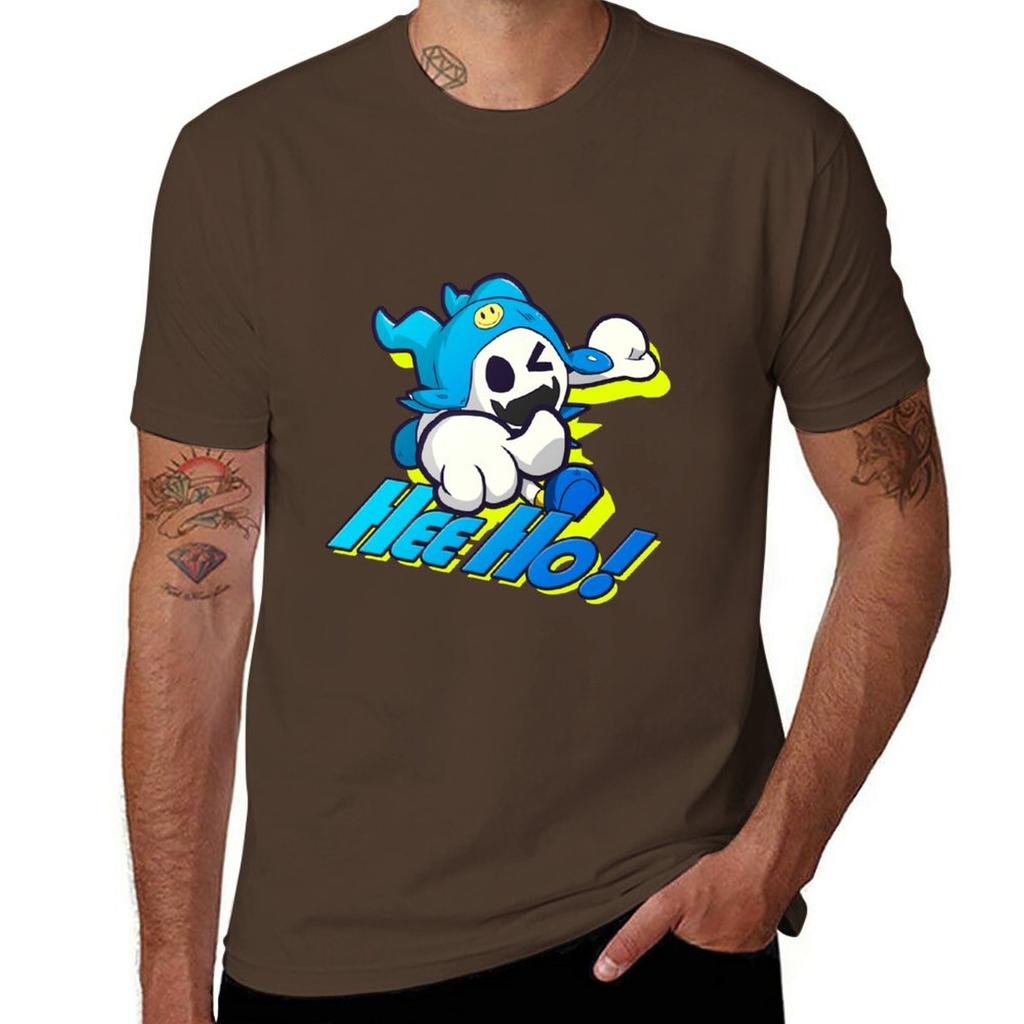 Hee Ho TShirt sweat summer top plus size tops mens white t shirts