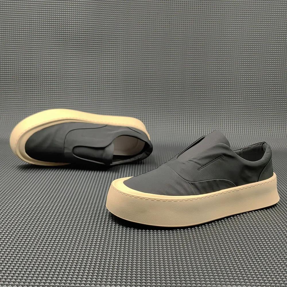 Ice Silk Men Casual Shoes Platform High-quality Men's Shoes Outdoor Breathable Sneakers Male Designers Footwear Shoes for Men