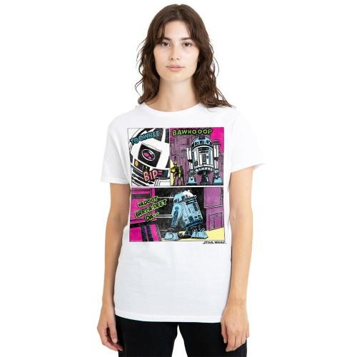 Star Wars Womens/Ladies To The Rescue R2-D2 T-Shirt