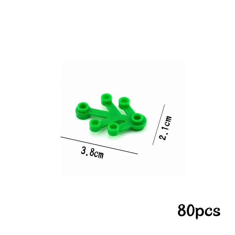 Non-Toxic Moc Building Blocks Plant Bush Tree Flower Grass Diy Buildingparts Creative Bricks 2417 2423 4727 6255 30176 33291 32607 Toys