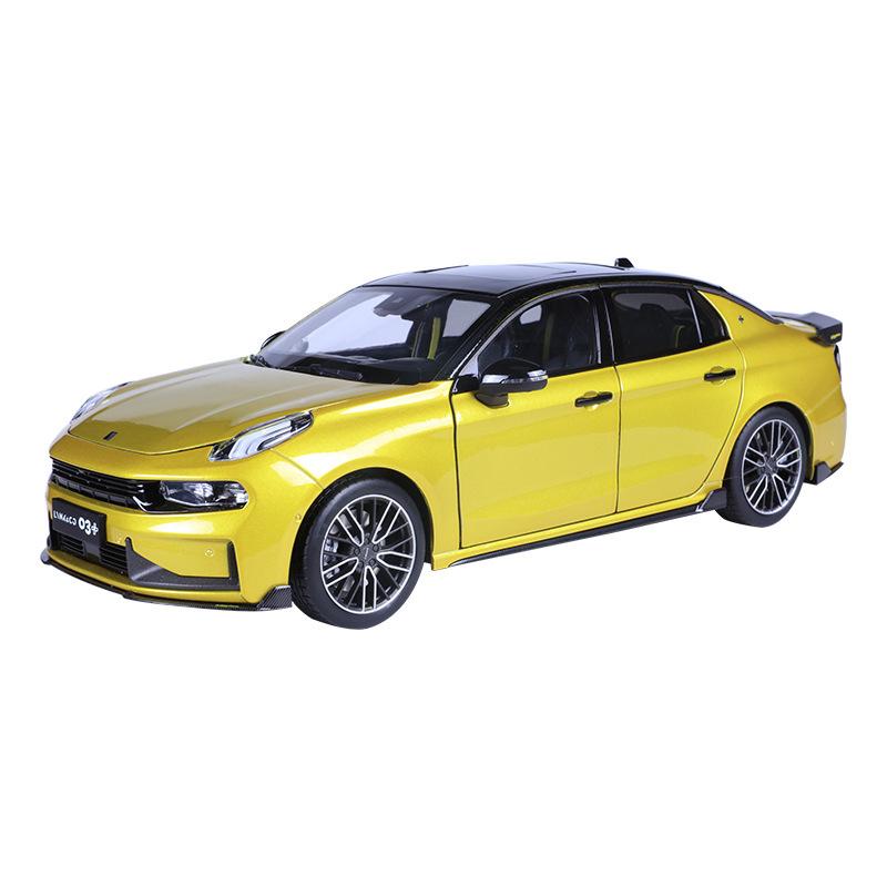 

1/18 LYNK&CO 03 03+ Сплав Модель Спортивного Автомобиля Литые Металлические Гоночные Автомобили Транспортные Средства Модель Симуляция Детские Игрушки Подарок жёлтый