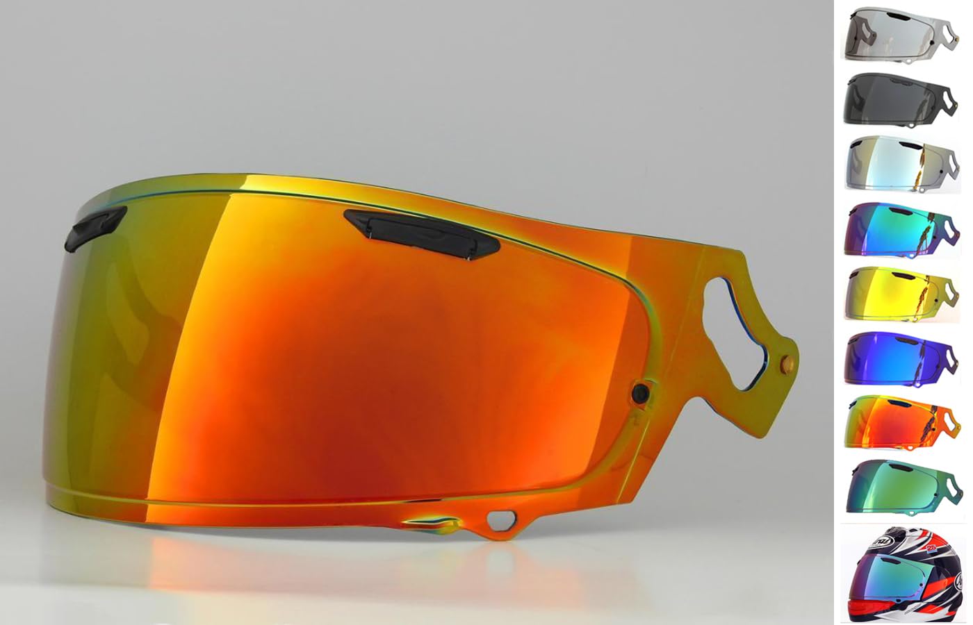 

RXP MV совместимое дымчатое зеркало неоригинальный продукт Arai MV совместимый неоригинальный продукт дымчатый визор с чистым твердым зеркальным покрытием XD VAS-V оранжевый/темный