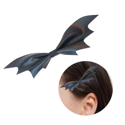 Bat Wing Hair Clip for Women Duckbill Hair Clip Hairpin Gothic Girl Side Clip Holiday Hair Barrettes 12PCS