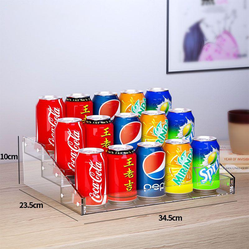 Clear Acrylic Supermarket Convenience Store Table Counter Cigarette Shelf Display Chewing Gum Rack Drink Snacks Display Stand