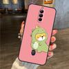 Couple Matching Cute Dinosaur Case For ZTE Nubia Red Magic 8 Pro Plus 5G 5S 6R RedMagic 7 6 Pro 7S 6S Pro Phone Cover