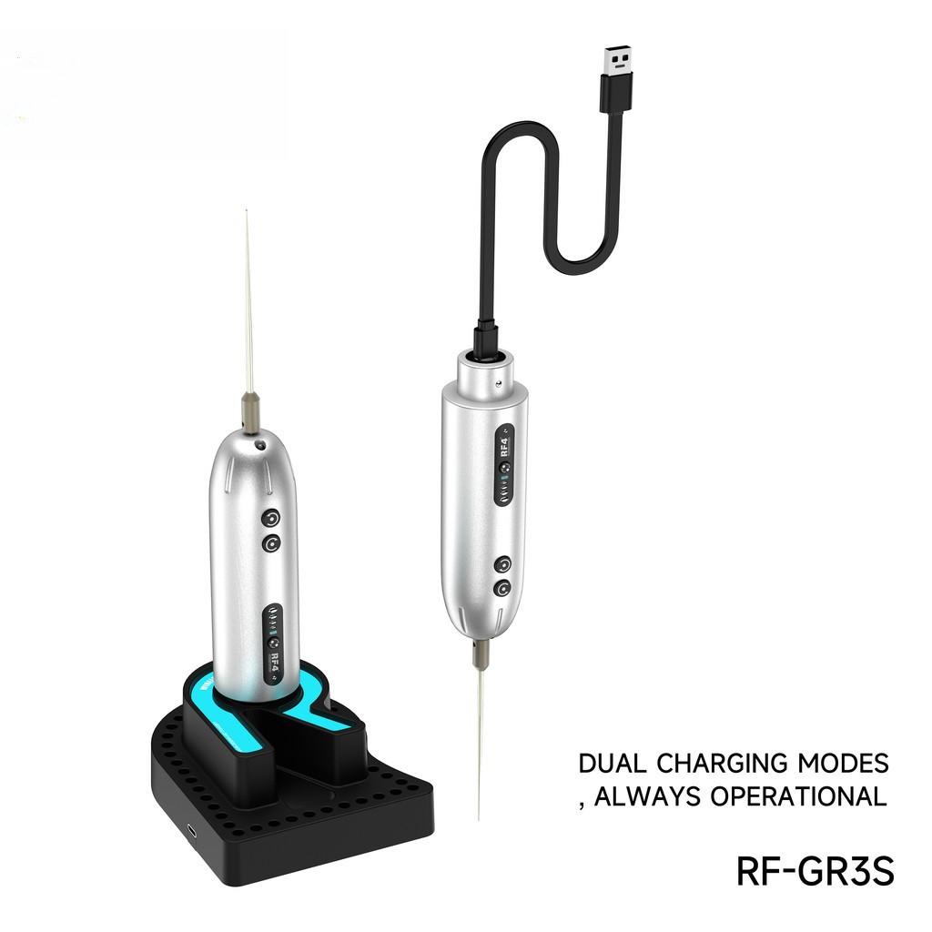 RF-GR3S GR3 Electric Glue Remover 8000RPM High Speed Mobile Phone Screen Adhesive Remover Portable Phone Repair Tool