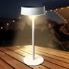 Solar Table Lamp Dimmable Cordless Table Lamp Waterproof Portable Night Light Rechargeable Night Lamp for Garden Terrace Camping