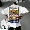 Anime Demon Slayer Vintage Cartoon TShirt Unisex Women 2026 Summer Graphic Print Short Sleeve Casual Streetwear Tops