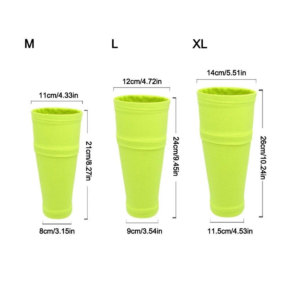 High Elasticity Football Shin Guard With Pocket Soccer Shin Guard Covers  For Adults Teens Kids