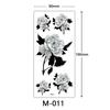 Waterproof Three-Dimensional Color Print Tattoo Sticker, Butterfly Flower Animal Tattoo