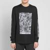 Nike ACG Waffle Printed Casual Pullover Long Sleeve Sweatshirt Men Tops Black BQ7205-010