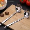 Korean Stainless Steel Thickening Spoon Creative Long Handle El  Pot Spoon Soup Ladle Home Kitchen Essential Tools