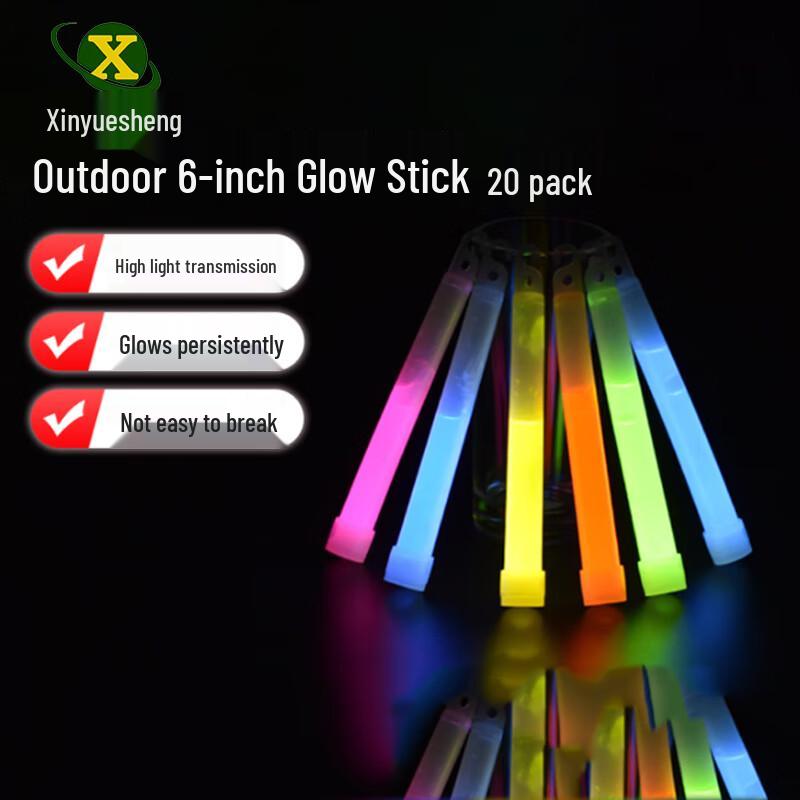Xinyuesheng 6-inch Outdoor Emergency Glow Sticks