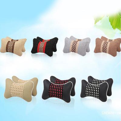 Cuscino poggiatesta per auto imbottito a forma di osso 3D creativo, morbido, regalo