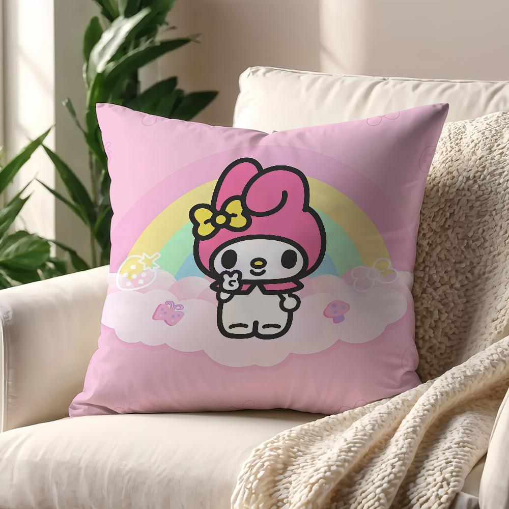 Cute MMelodyS cushion cover For Pillow Printing Sofa Decoration Home Car Room Coffee Shop Office Nordic Simplicity