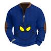 Men'S Outdoor Zipper Long Sleeved Sportswear Casual Sweatshirt