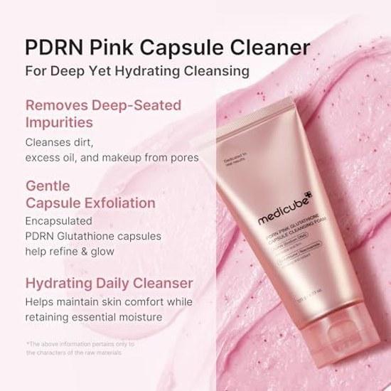 Medikube PDRN Pink Capsule Cleansing Foam