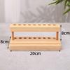 Multifunction Walnut Pens Holder 9/15 Slots Toothbrush Holder  Desktop Ornaments