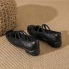 Fashion French Square Head Versatile Shallow Mouth Ballet Flats Women Spring Summer 2025 New Women's Shoes Flat Comfortable Single Shoes