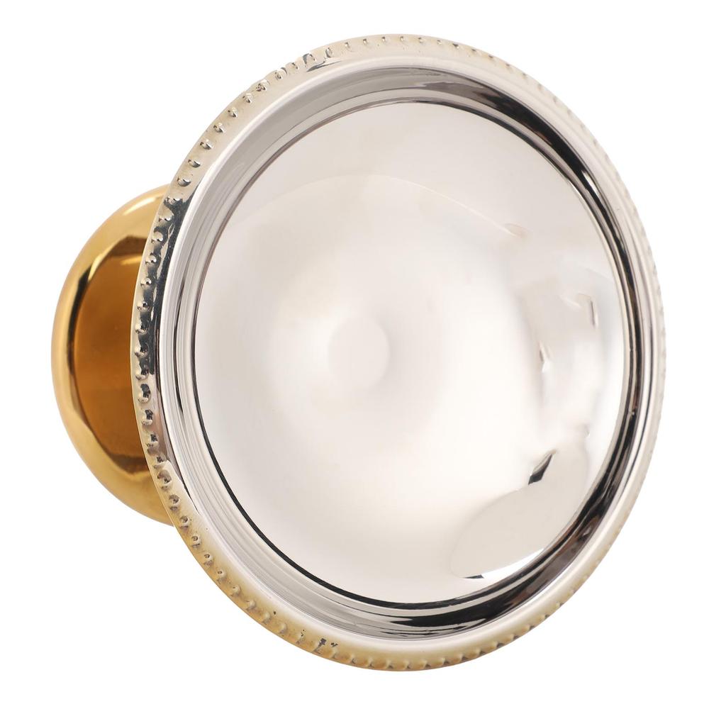 Stainless Steel Dessert Bowl Metal Ice Cream Cup Footed Serving Dish for Salad Fruit Pudding Snack Yogurt Party Gold