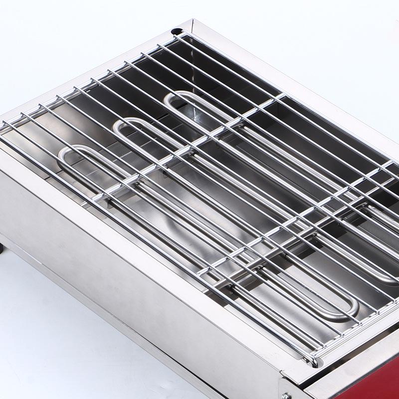 Compact Electric Smokeless Grill for 4–5 People