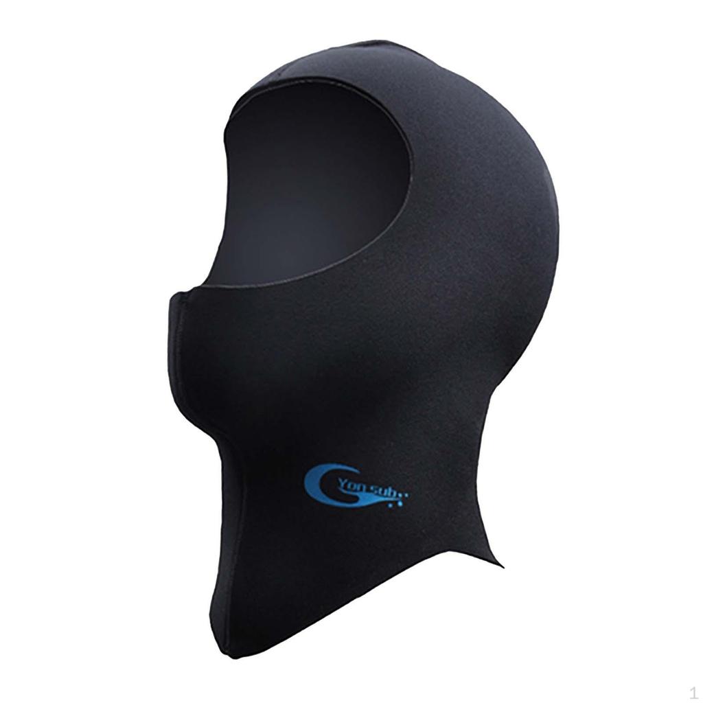 3mm Neoprene Wetsuit Hood Diving Cap for Men Women Swimming Keep Warm Canoeing Hood,