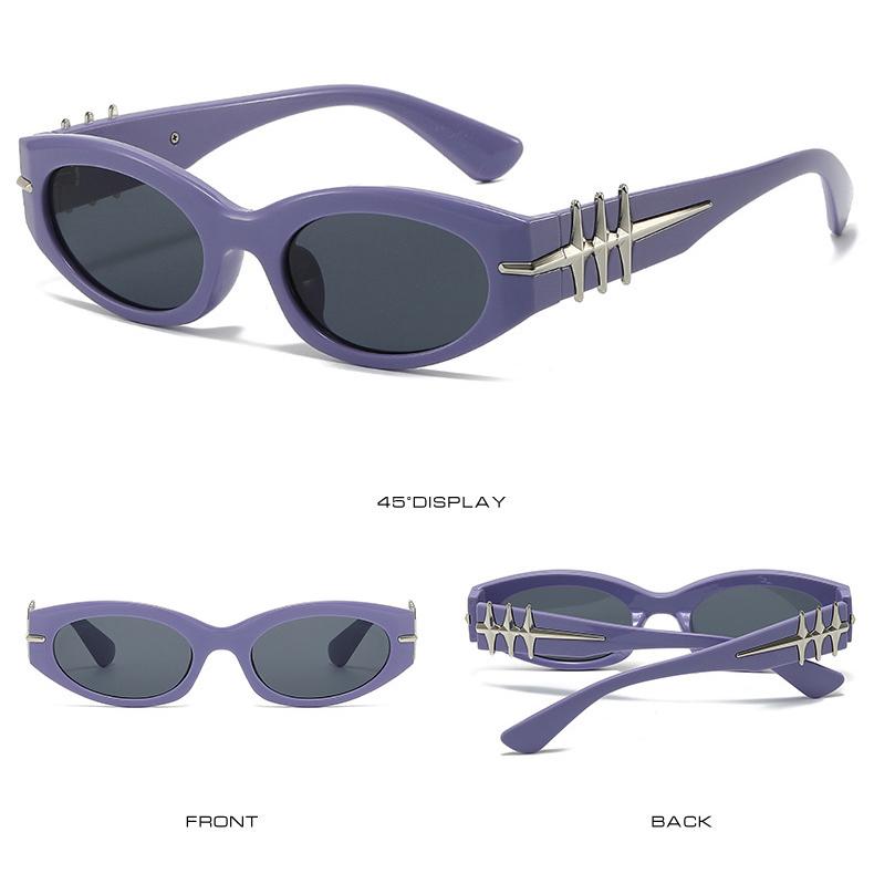 Sonnenbrille Damen Trend 2025 Klassisch Rund Retro Vintage Shades Großrahmen Sonnenbrille Marke Designer Klassische Sonnenbrille UV400