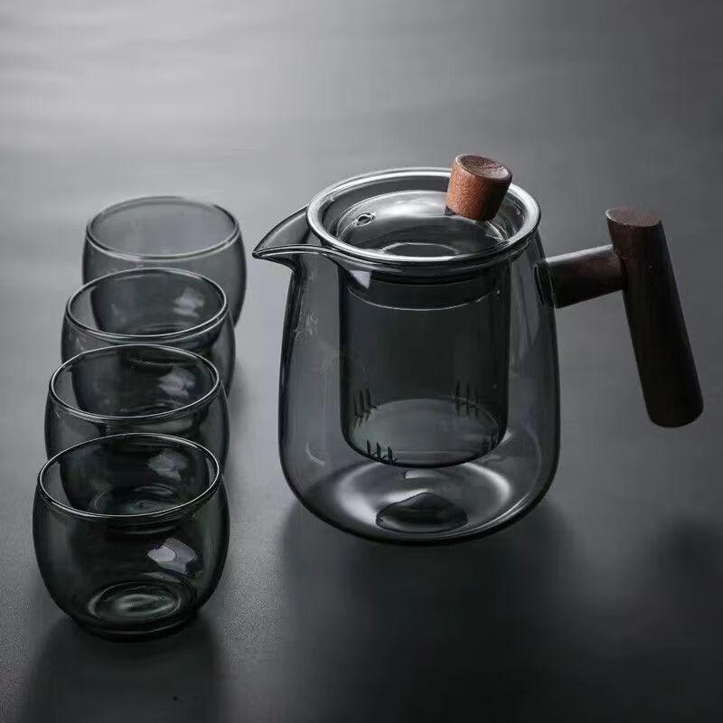 YUZUN Heat-Resistant Glass Teapot Set