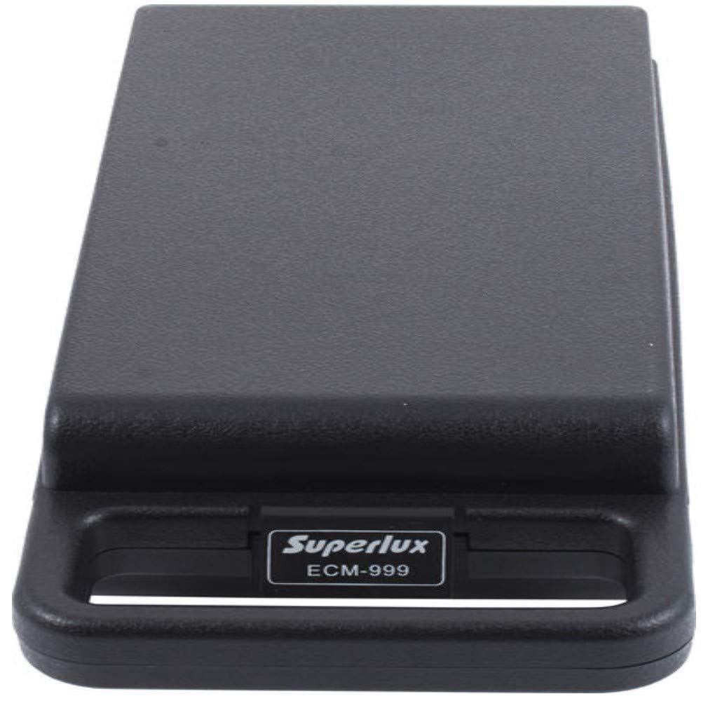 Superlux ECM-999 Omnidirectional Condenser Measurement Microphone, Black