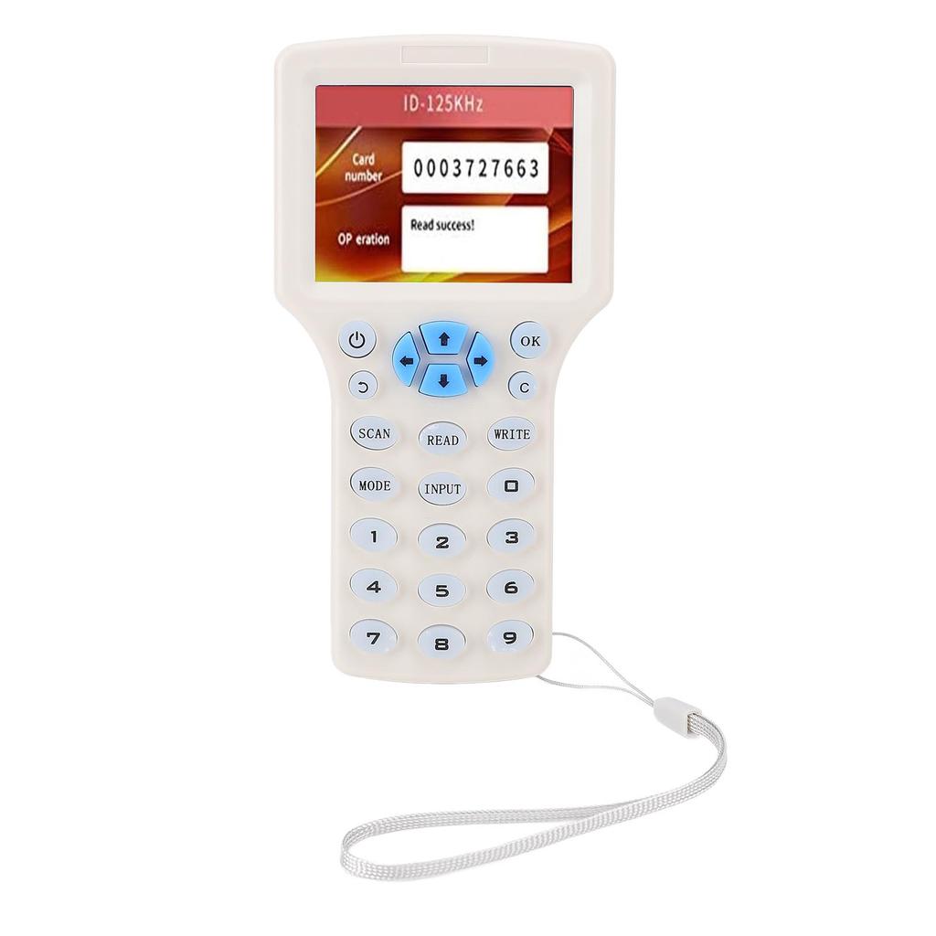 Kartenleser Schreiber Kloner Kopierer Englisch Unterstützung 10 Frequenzen für IC Karte Schlüsselanhänger 13,56 MHz UID Zutrittskontrollsystem