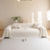 Soft Creamy Sofa Cover Heavy Furry Leisure Blanket  New Arrival for Living Room Couch Cover Sofa Towel