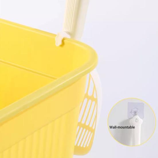Cat Litter Scoop Plastic Pet Litter Scooper with 3-Layer Mesh Design Deep Shovel Pooper Lifter for Cat Litter Box