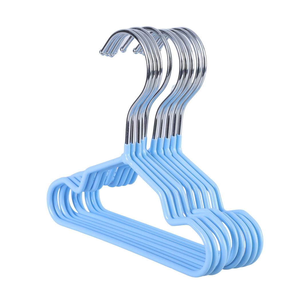 10 Pack Pet Clothing Hanger PVC Coating 15/20/25CM Display Hangers Racks Pet Supplies Garment Storage Rack