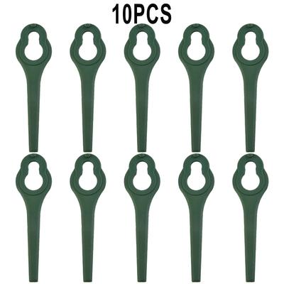 Lame Tagliaerba Senza Fili 10 Pezzi Per Tosaerba Aldi Ferrex FAR 20-1 20V/40V Lunghezza 95mm Attrezzi da Giardino Lunga Durata