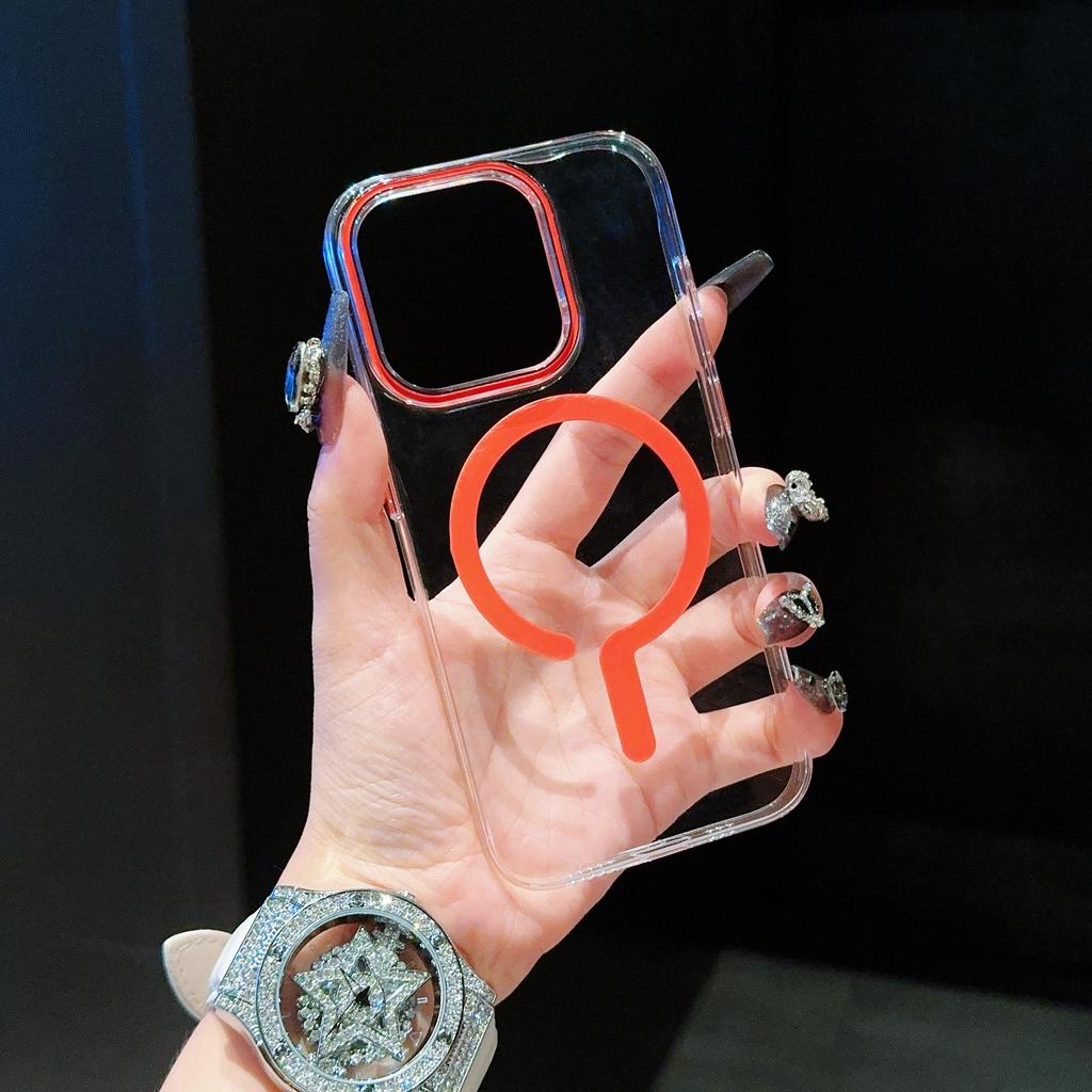 For iPhone 14 Pro Case Compatible with MagSafe TPU+PC Drop Protection Cell Phone Cover