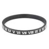 New Brand Luxury Enamel Stainless Steel Roman Numeral Bangles for Women Titanium Steel Jewelry Accessories Lucky Gift