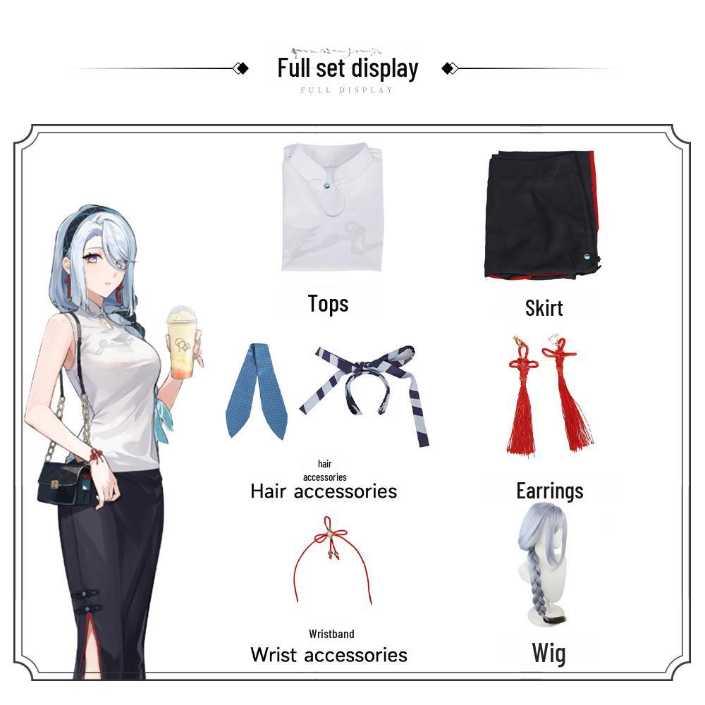 Ganyu & Shenhe Cosplay Costume - Fog City X Genshin Heytea Anime Design for Women