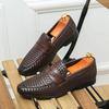 Men Leather Shoes Fashion Brand Luxury Man Men's Shoes Male Slip-on Dress Loafers Classic Shoes for Men
